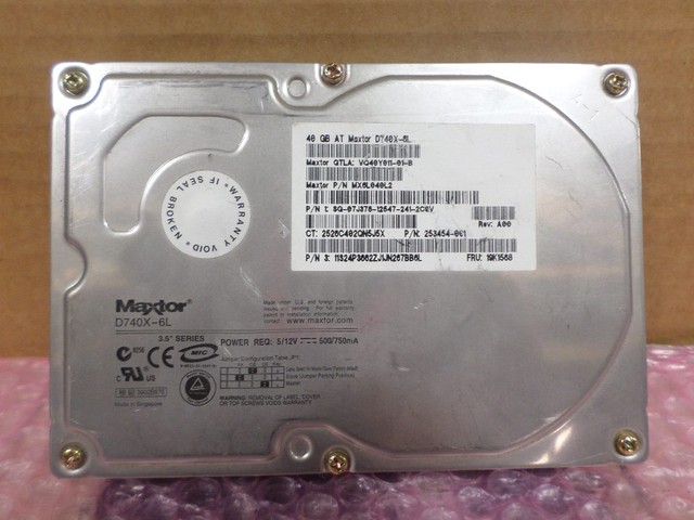 d740x 6l 40gb ata