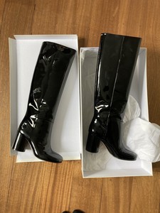 tabi knee high boots