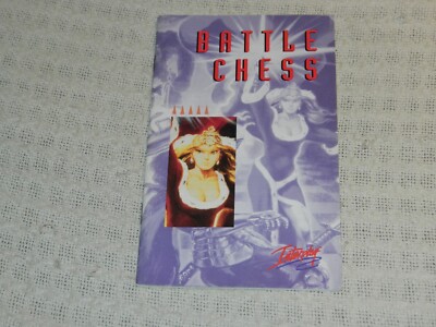3DO Battle Chess Instruction Manual ONLY