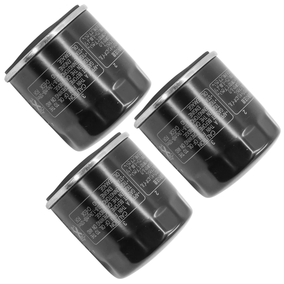 Filtro de aceite para Kawasaki KAF400 Mule 610 4X4 2005-2016 paquete de 3 Foto 3 de 4