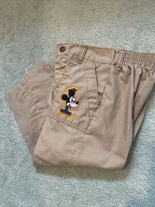 Vintage 1970’s Toddler Mickey Mouse Beige Pants