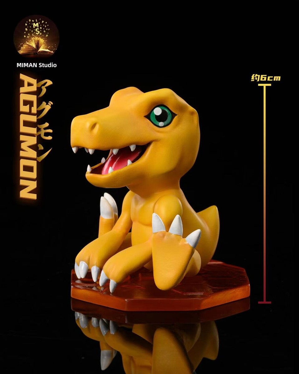 MIMAN Studio Digimon Taichi Yagami Agumon Resin Figure Model
