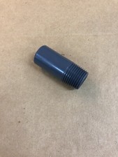 PVC PIPE - 1/2  NPT Threaded on 1 End 2  Long