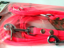 Mystique Biothane verstell Leine F&uuml;hrleine Standard Karabiner genietet MYS524-2