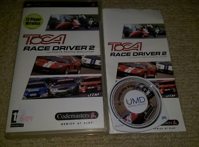 TOCA RACE DRIVER 2 - seltenes Sony PSP-Spiel