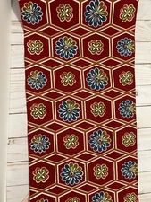 Vintage Japanese Obi Fabric Cotton Per Yard O-2