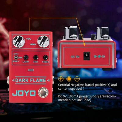 JOYO R-17 DARK FLAME Revv G3クローン JOYO R-17 DARK FLAME Modern Distortion Revv G4 clone with 3