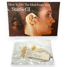 1981 - Plantronics - Starset II - Communication Headset - Voice Tubes  Eartips