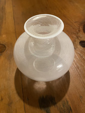 Vaso in vetro di Murano. Design Venini. Vintage anni '70.