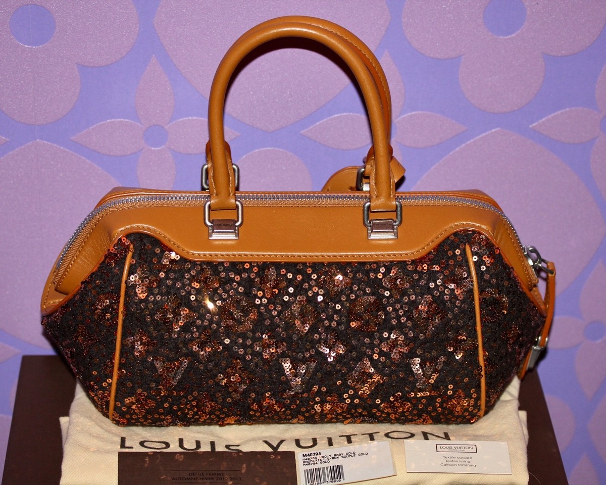 Louis Vuitton サコッシュ ブラウン LOUIS VUITTON Mini Speedy Hand Bag 2way Monogram Crossbody Strap