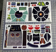 2024 MOTU Origins Eternia Sticker / Decal Reproduction Set Contour Cut 