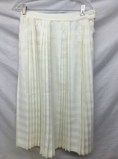 Vintage Pleated Skirt Size 14 Made in USA 70s 80s