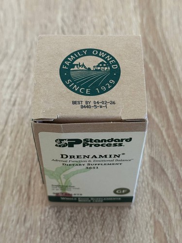 Standard Process Drenamin 90 Tablets Exp 2/04/26 - Picture 5 of 6