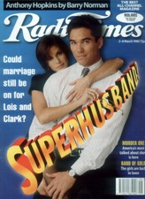 RADIO TIMES 2 MAR 1996 . THE NEW ADVENTURES OF SUPERMAN FRONT COVER