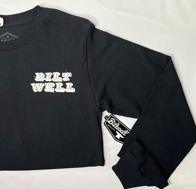 BILTWELL SMUDGE LONGSLEEVE T-SHIRT MEDIUM