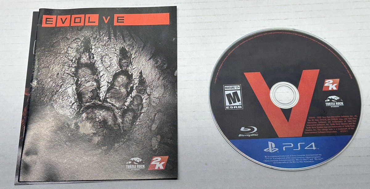 Evolve Ultimate Edition PS4 Game PlayStation 4 With Manual Pre