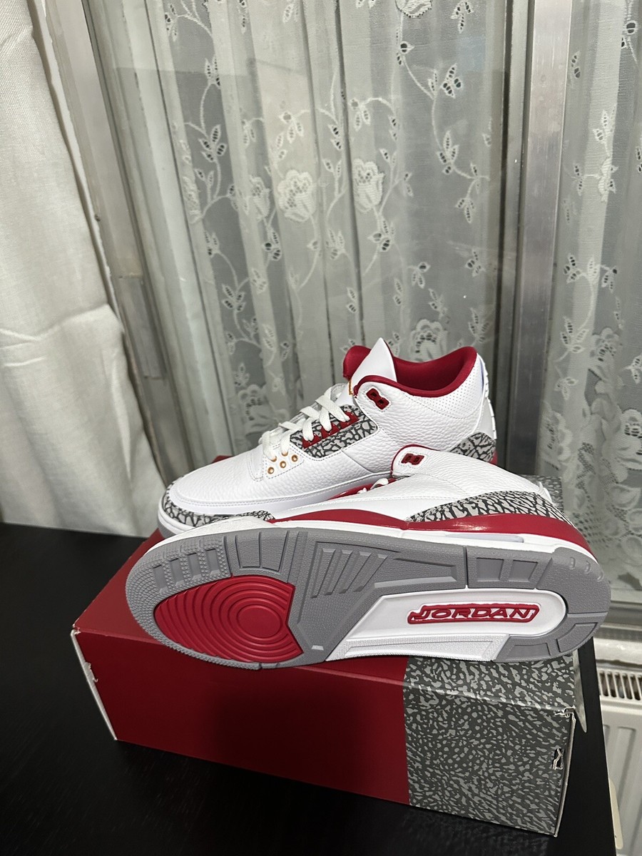 Jordan 3 Retro Cardinal Red ? UK SIZE 10 | Free Shipping  display picture 2