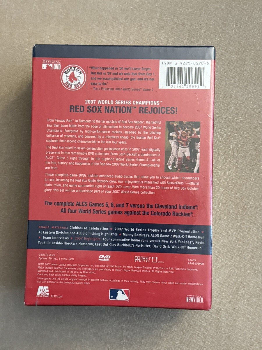 The Boston Red Sox 2007 World Series Collector's Edition Sealed 8