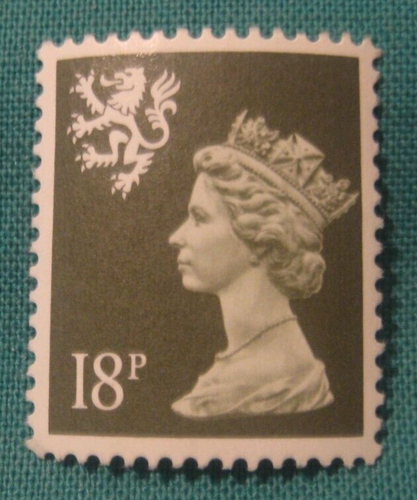 Großbritannien - 18p Queen Elizabeth II - Machin - Schottland Regional MNH Single