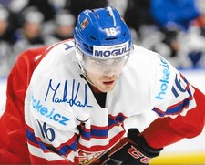 Martin Kaut Colorado Avalanche signed Czech Republic 8x10 photo Proof 2