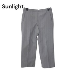 Brooks Brothers 346 Womens Gray/blue Pinstripe Dress Pants Size 12 Full Lined