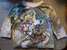 paw patrol shirt size 12m boys.