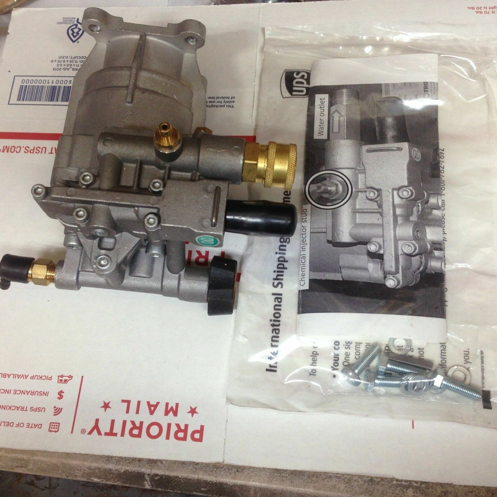 PRESSURE WASHER PUMP EXCELL DEVILBISS HORIZONTAL PK18219 PK 16631
