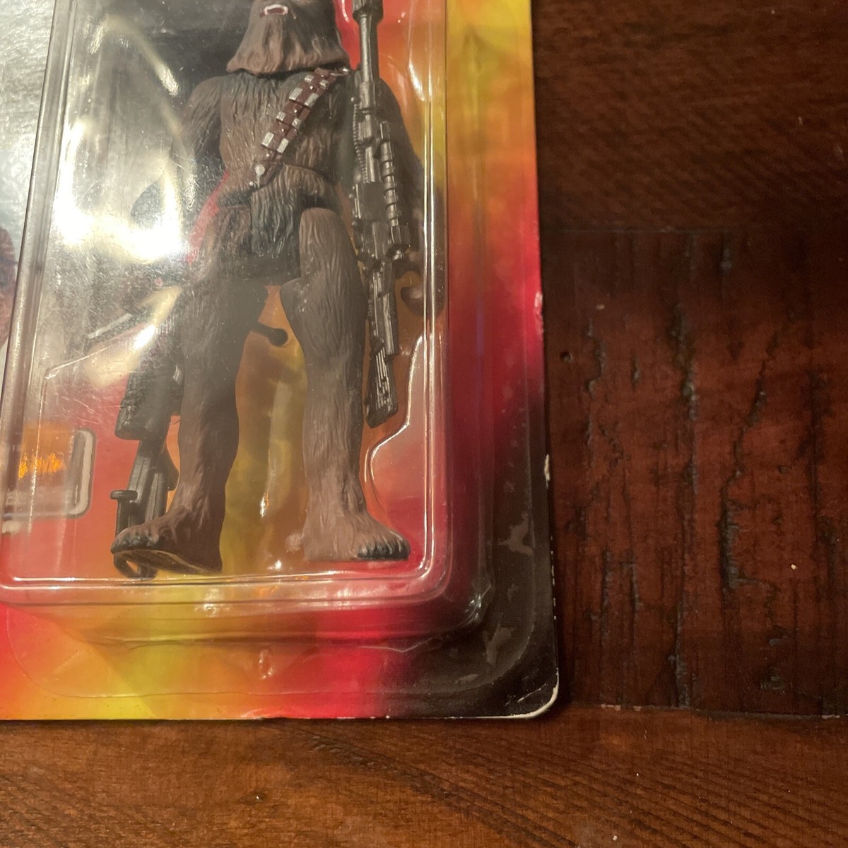 Star Wars Chewbacca Figure Signed by Peter Mayhew 1995 POTF Red
