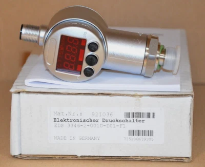 Hydac EDS 3000 Elektronischer Druckschalter 921036 DMG MORI 46328/2451554 NEU