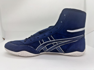 79s US.Navy Servis Shoes (Hanover製)26cm asics Wrestling Shoes Navy Navy Line Silver Navy laces NEW EX-EO