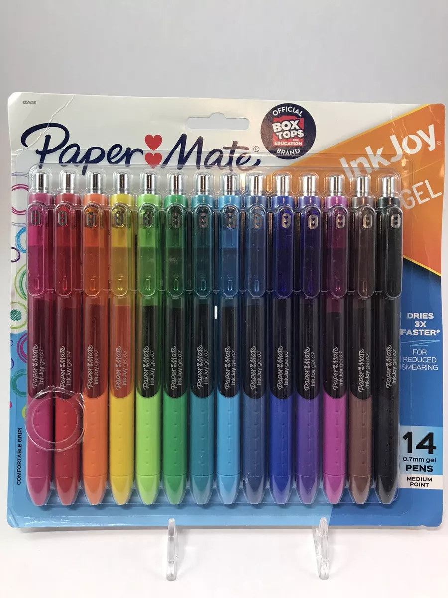 Paper Mate InkJoy GEL Assorted Colors 0.7 mm Medium Point Gel Pens, 14-Pk