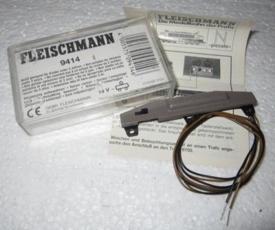 FLEISCHMANN 9414 N CLIP-ON ELECTRIC POINT MOTOR FOR UNCOUPLER TRACK 9114 6922 A