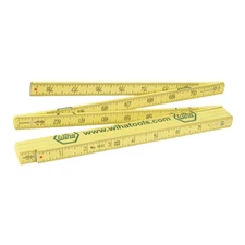 Wiha 61662 MaxiFlex Folding Ruler Combination Metric/Inch, 2m/78"