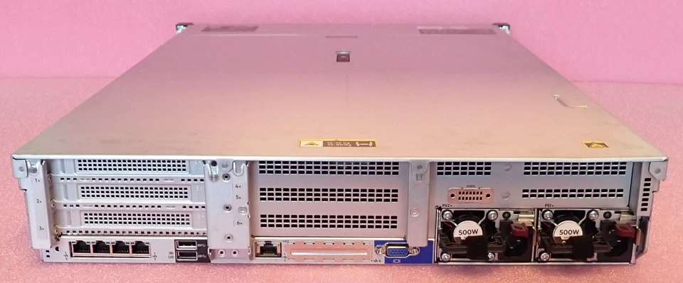 Servidor HPE ProLiant DL380 GEN10 G10 10C plateado 4210 192 GB RAM 8 bahías WS2019 CERTIFICADO DE AUTENTICIDAD 2U Foto 4 de 4