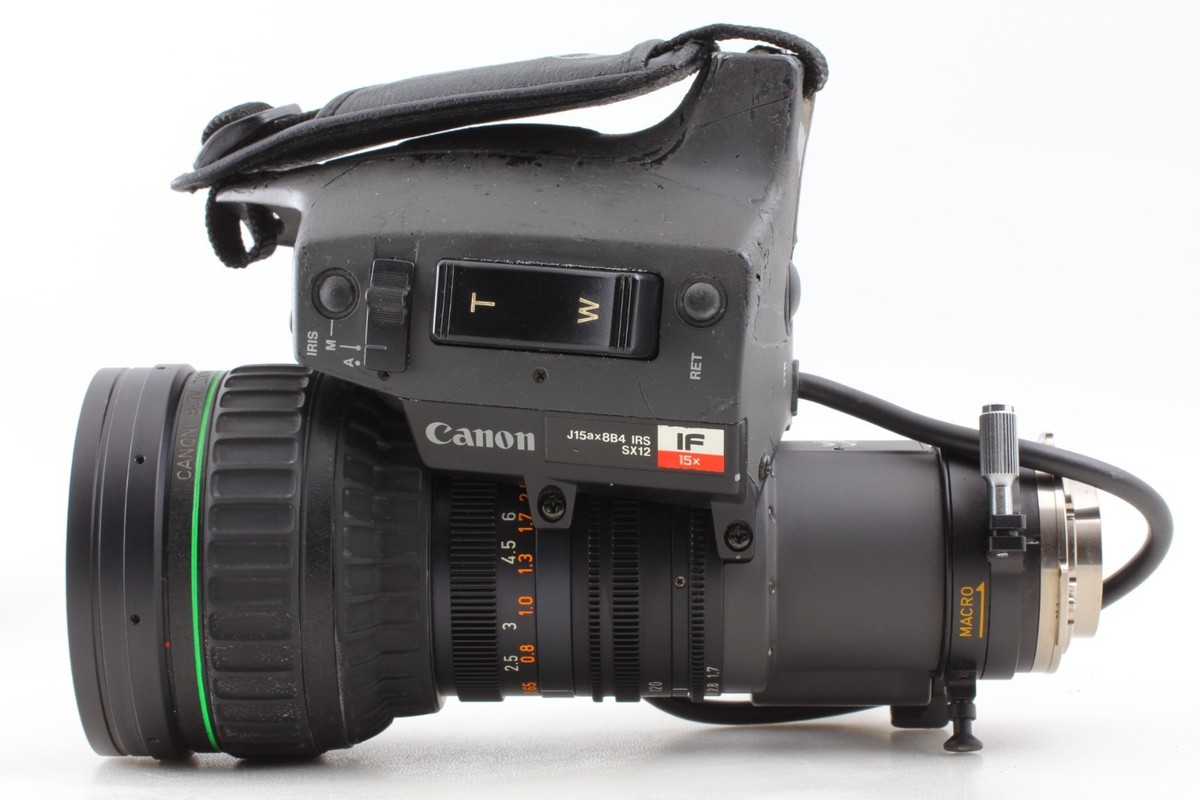 Excellent +++++ ] Canon J15a x 8 B4 IRS 8-120mm F/1.7 Zoom Lens
