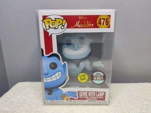 Funko Pop Disney's Aladdin: Genie with Lamp GITD Specialty Series #476 Protector