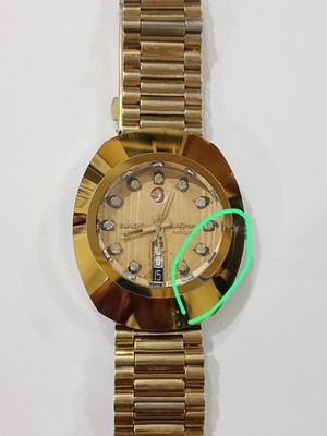 美品 RADO Diatite ゴールド腕時計 Rado dia star watchSwiss make.with Autometic 2836 machine | eBay