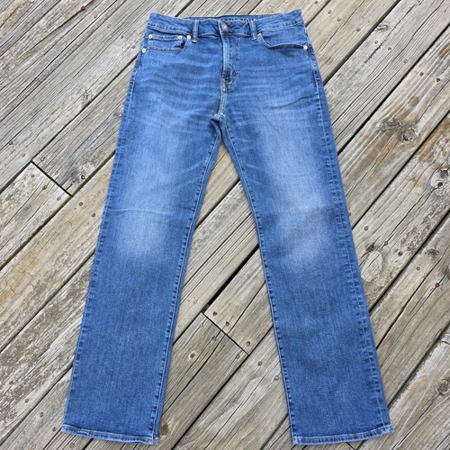 American Eagle Outfitters Original Boot Jeans Mens 34x34 Med Wash Measures 34x31