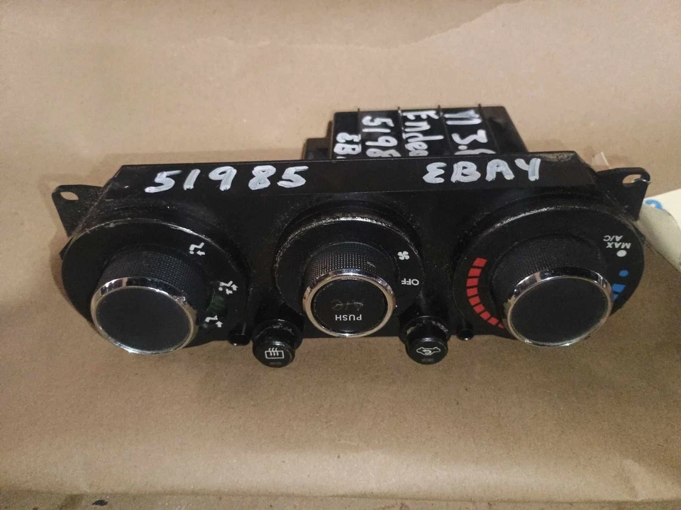 MITSUBISHI ENDEAVOR 2006-2011 calentador aire acondicionado control de temperatura aire acondicionado fabricante original Foto 2 de 4