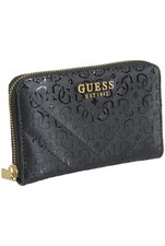 GUESS Portemonnaie Damen Geldbörse Geldbeutel Brieftasche Schwarz #bam04c4