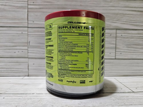 C4 Original Pre-Workout Hawaiian Punch Frucht saftig rot 30 Portionen 9,5oz 5/2026 - Bild 3 von 4
