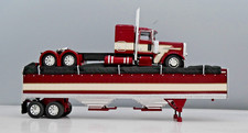 DCP 1/64 Maroon Red Cream Peterbilt 389 Wilso...