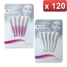 setablu  120 PEZZI - SETABLU 5 PENNELLI OMBRETTO COLORI VARI IN 24 CONFEZIONI  0