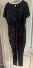 Black Torrid Crushed Velvet Short Sleeve Catsuit/jumpsuit Women's Size 2 NWOT — photo 5
