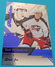2016-17 Zach Werenski Flair Showcase Fleer Blue Ice Seat 31 Rookie RC /199