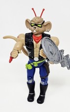 Throttle Biker Mice From Mars Galoob 1993 with Weapon & Ammo Vintage Retro