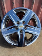 2014-2016 CHEVY EQUINOX FACTORY ORIGINAL WHEEL 18x7 CHROME CLAD 22863506 w/cap