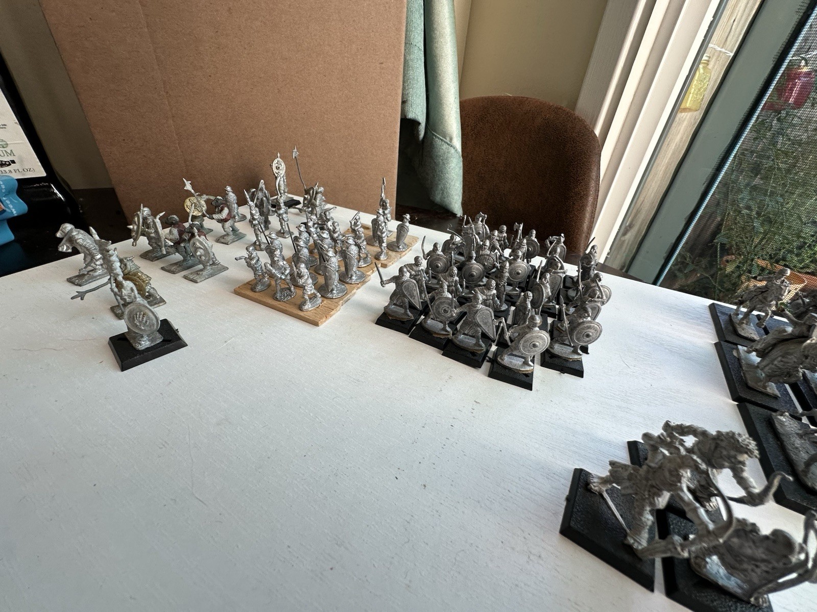 vintage fantasy metal miniatures-ral Partha Lot-warhammer
