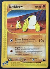Pokemon TCG Sandshrew Skyridge 92/144 Regular Card on eBay