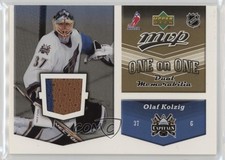 2006-07 Upper Deck MVP One on Dual Jerseys Olaf Kolzig Marc Denis #OJ-KD 1t54